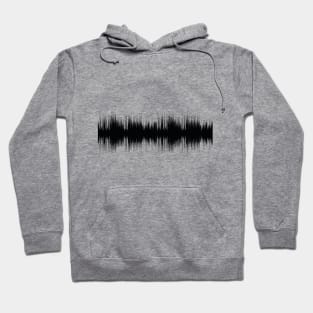 Sound waves design Hoodie